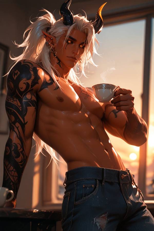 AI-generated image analyzed by PromptLens