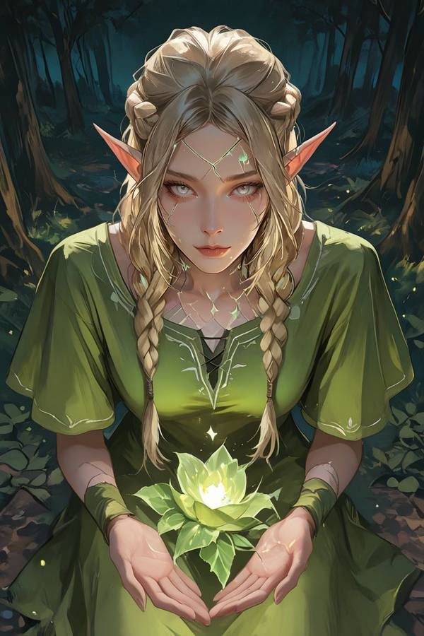 AI-generated image analyzed by PromptLens