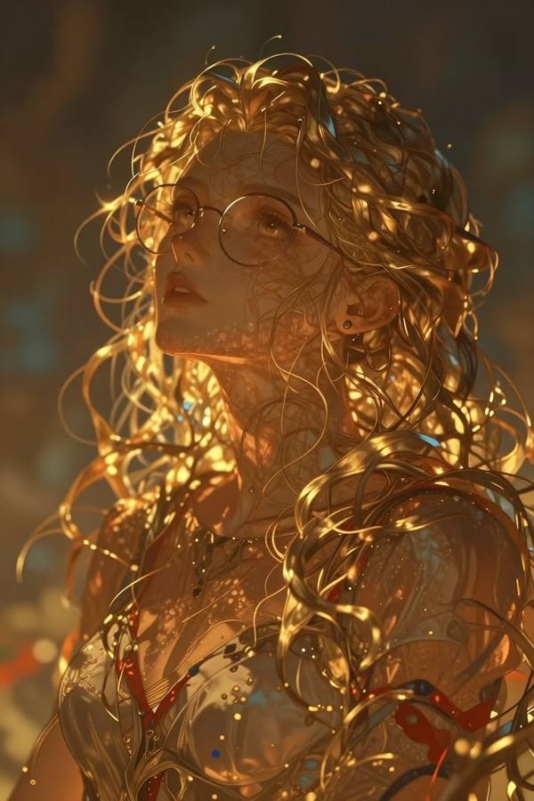 AI-generated image analyzed by PromptLens