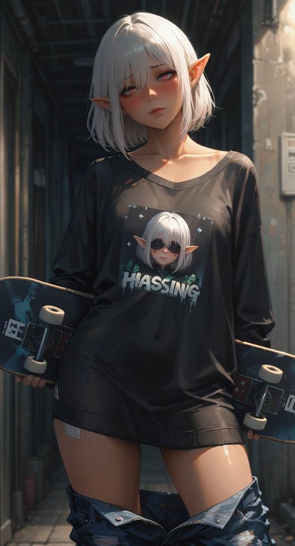 AI-generated image analyzed by PromptLens