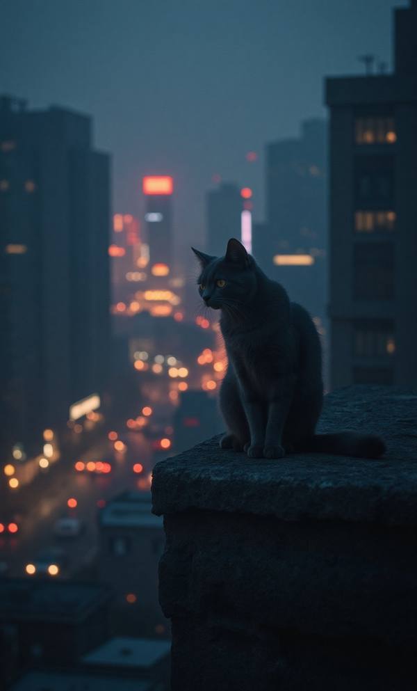 AI-generated image analyzed by PromptLens