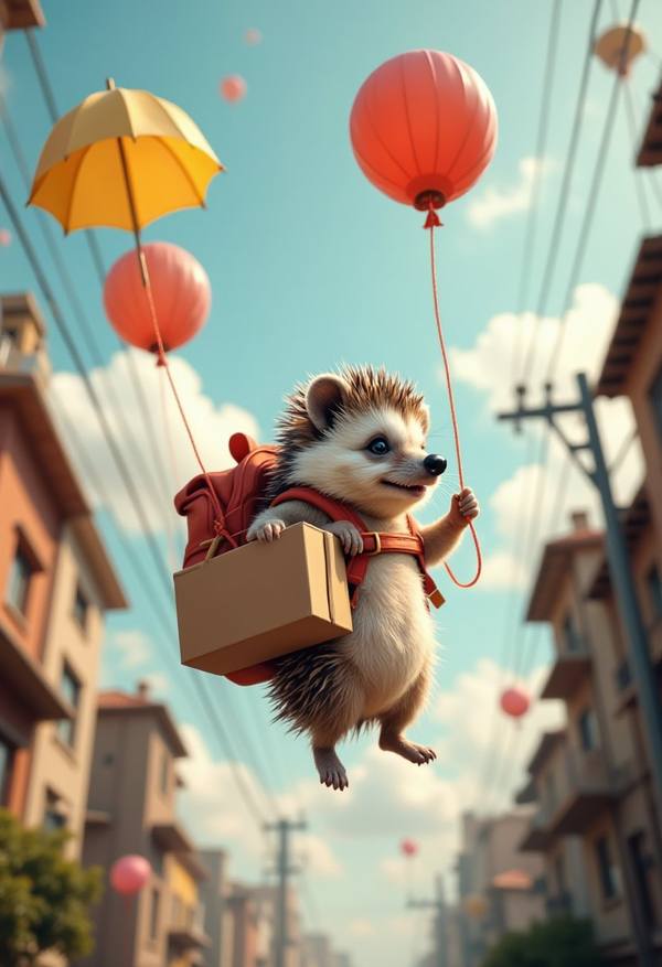 AI-generated image analyzed by PromptLens