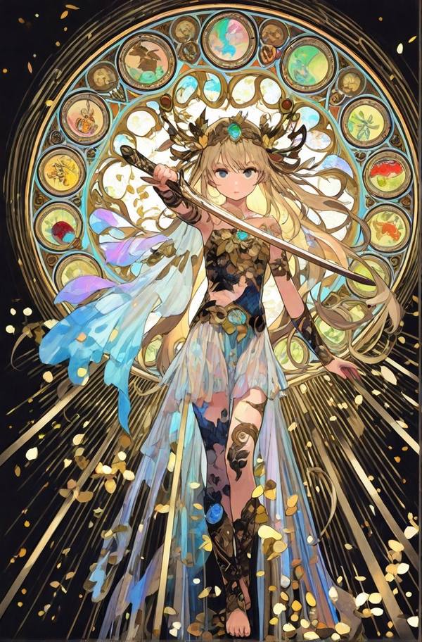 AI-generated image analyzed by PromptLens