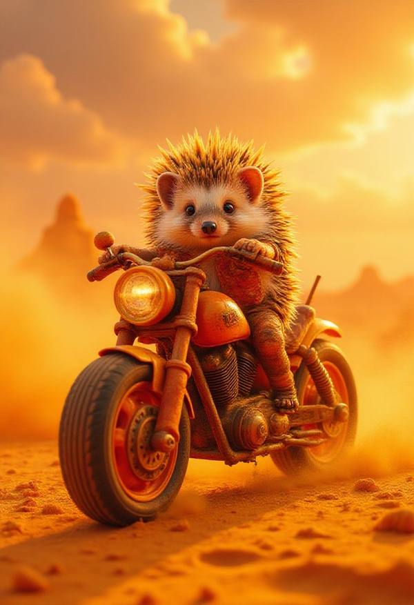 AI-generated image analyzed by PromptLens