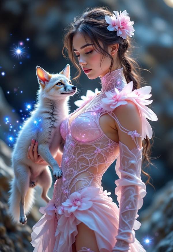 AI-generated image analyzed by PromptLens