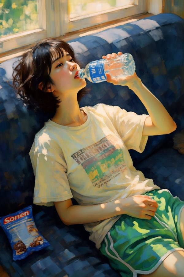 AI-generated image analyzed by PromptLens