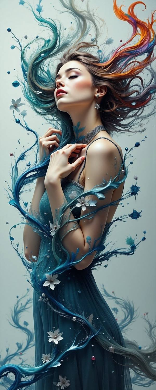 AI-generated image analyzed by PromptLens