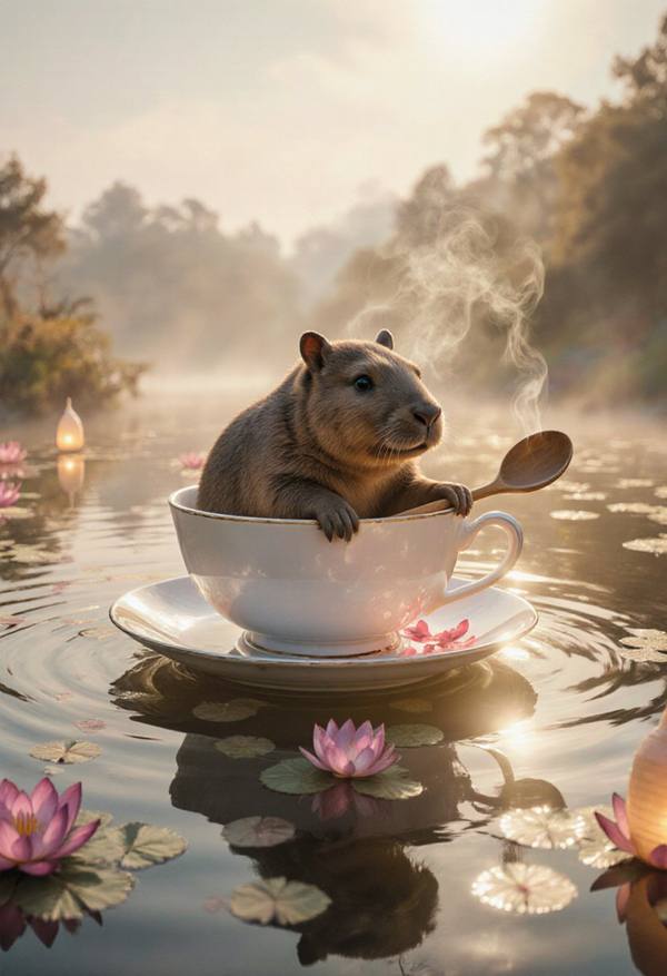 AI-generated image analyzed by PromptLens