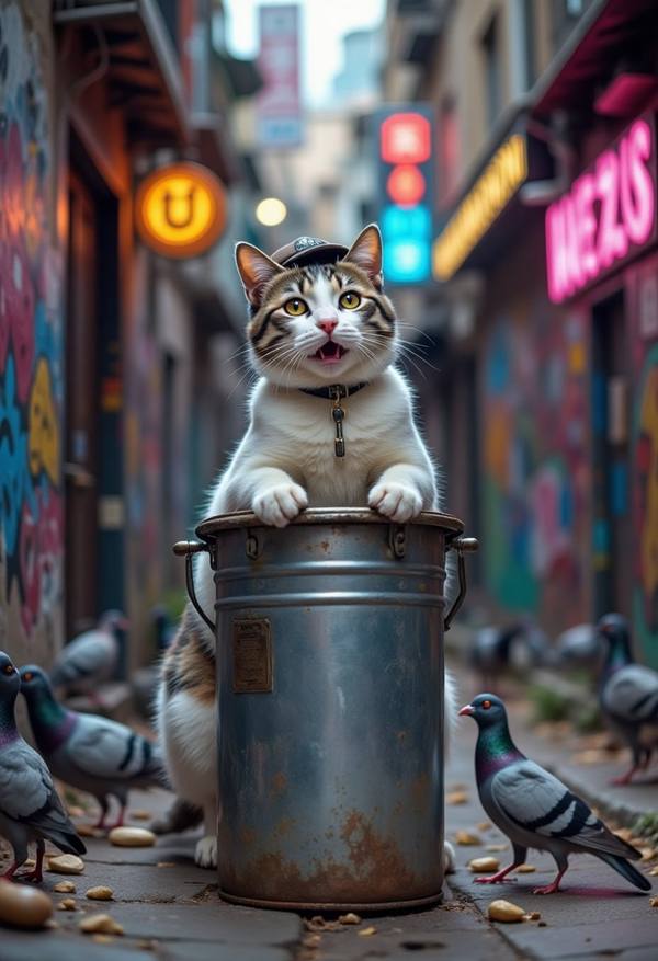 AI-generated image analyzed by PromptLens