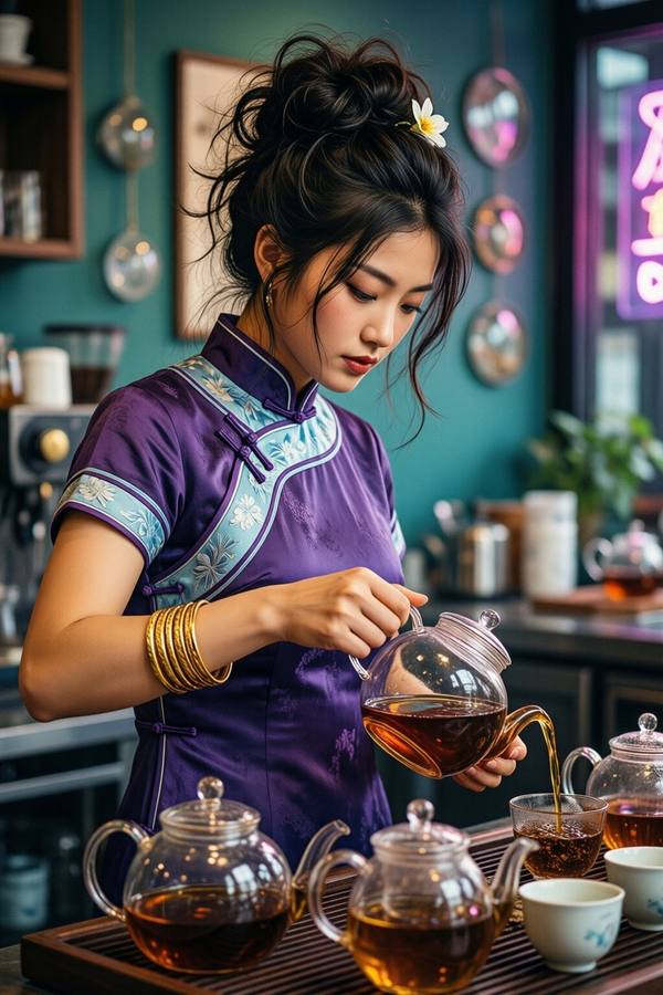 AI-generated image analyzed by PromptLens