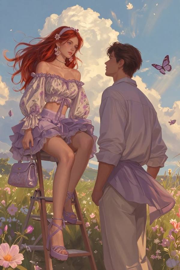 AI-generated image analyzed by PromptLens