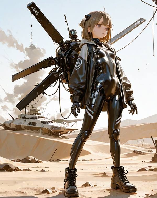 AI-generated image analyzed by PromptLens