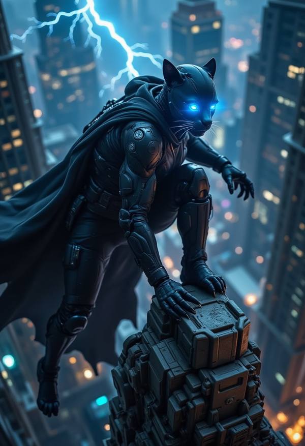 AI-generated image analyzed by PromptLens