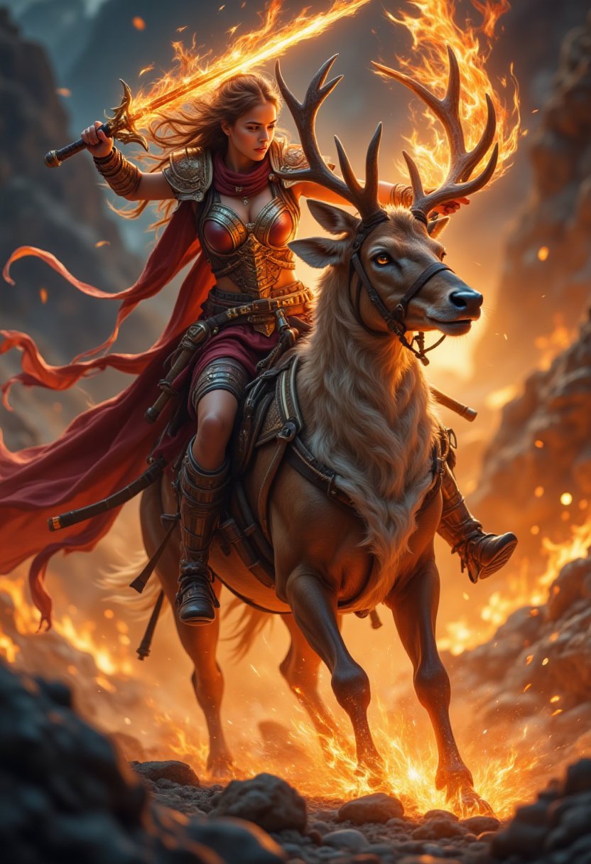 AI-generated image analyzed by PromptLens