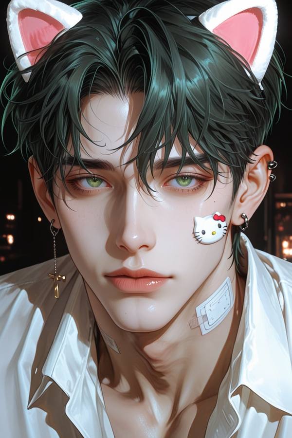 AI-generated image analyzed by PromptLens