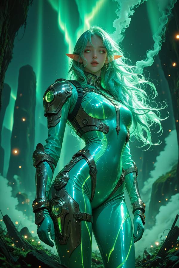 AI-generated image analyzed by PromptLens