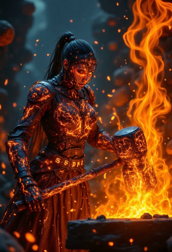 AI-generated image analyzed by PromptLens