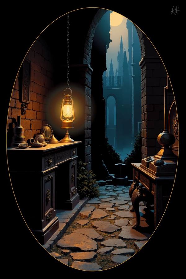 AI-generated image analyzed by PromptLens