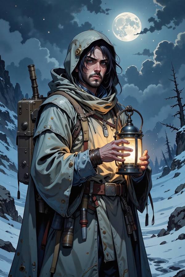 AI-generated image analyzed by PromptLens