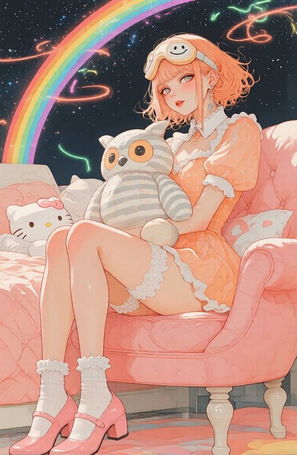 AI-generated image analyzed by PromptLens