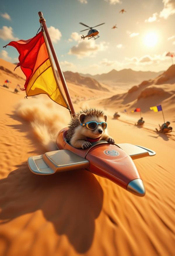 AI-generated image analyzed by PromptLens