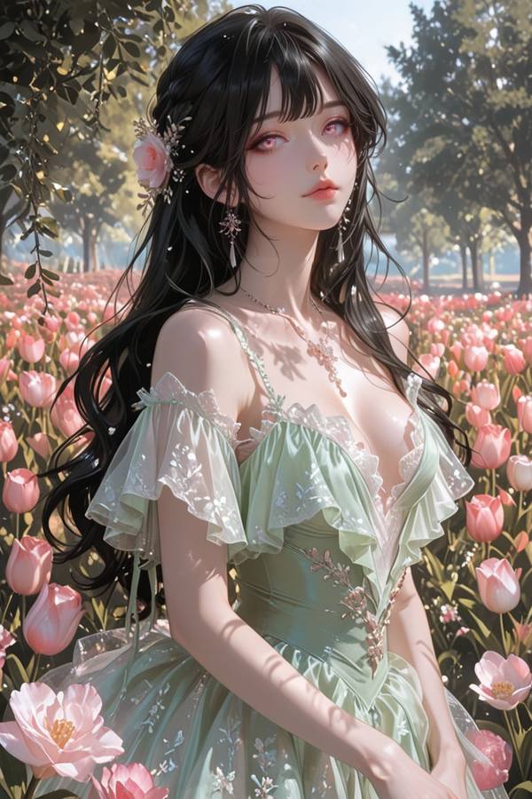 AI-generated image analyzed by PromptLens