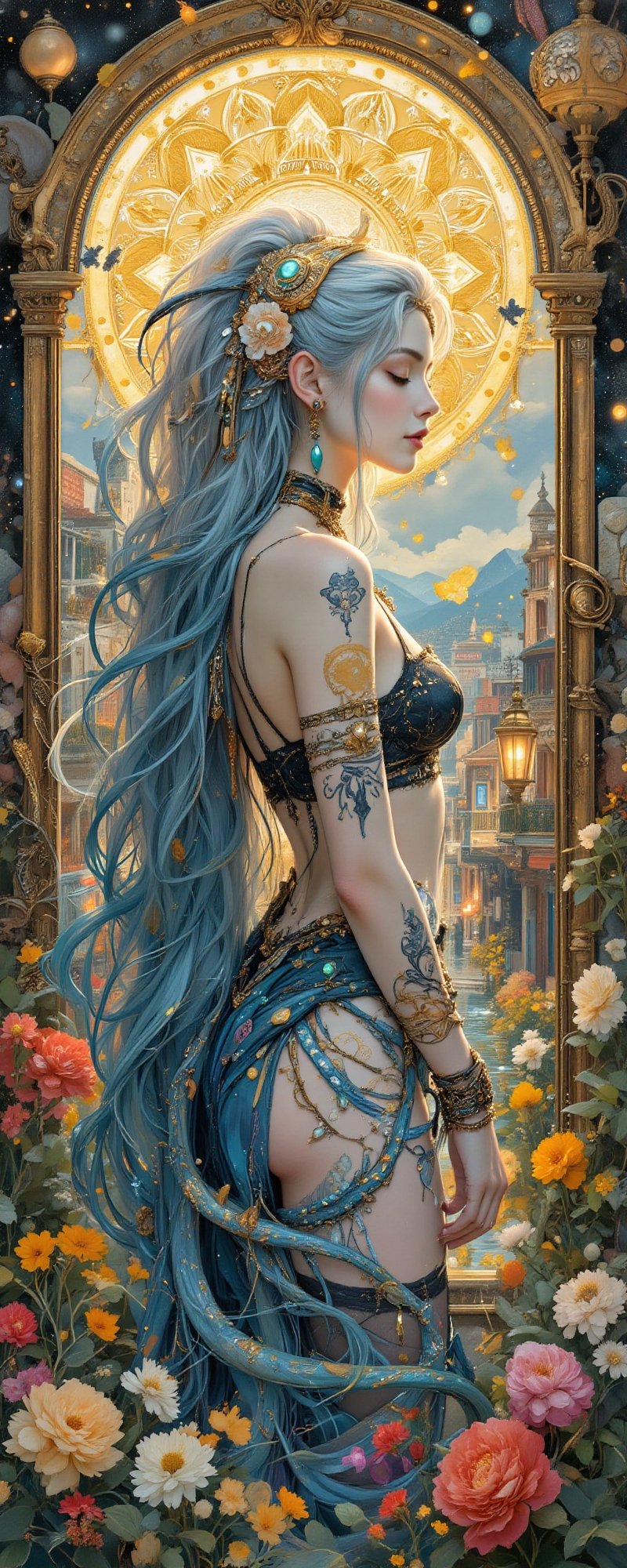 AI-generated image analyzed by PromptLens