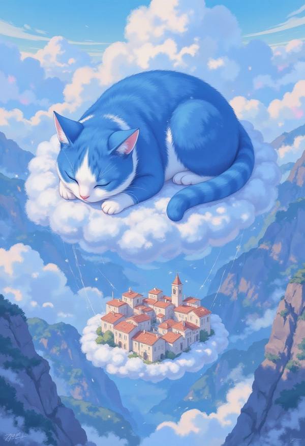 AI-generated image analyzed by PromptLens