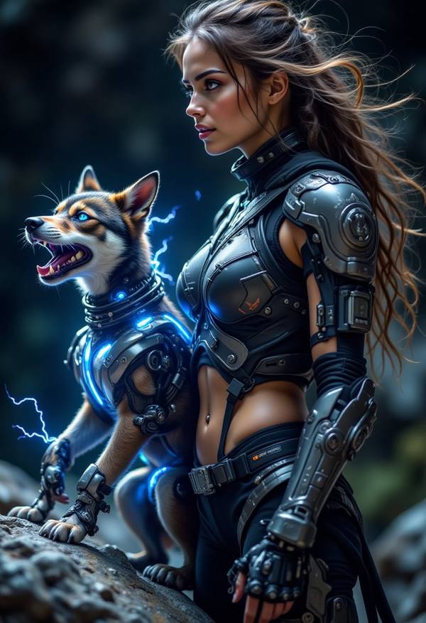 AI-generated image analyzed by PromptLens