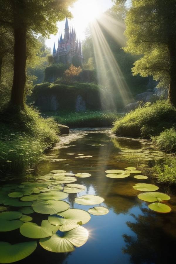 AI-generated image analyzed by PromptLens