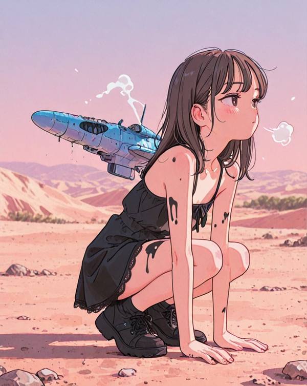 AI-generated image analyzed by PromptLens