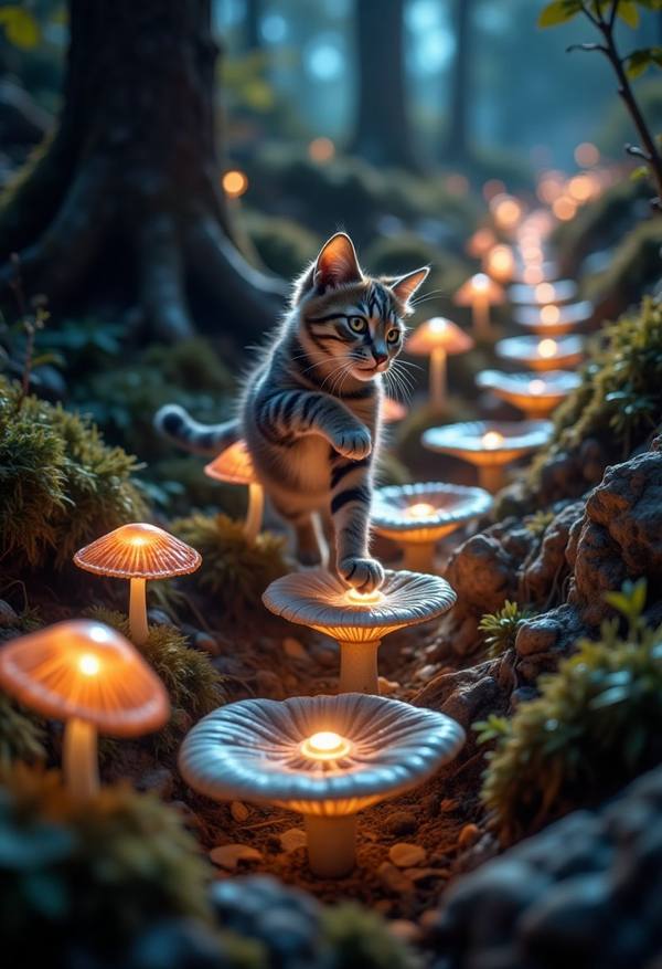 AI-generated image analyzed by PromptLens