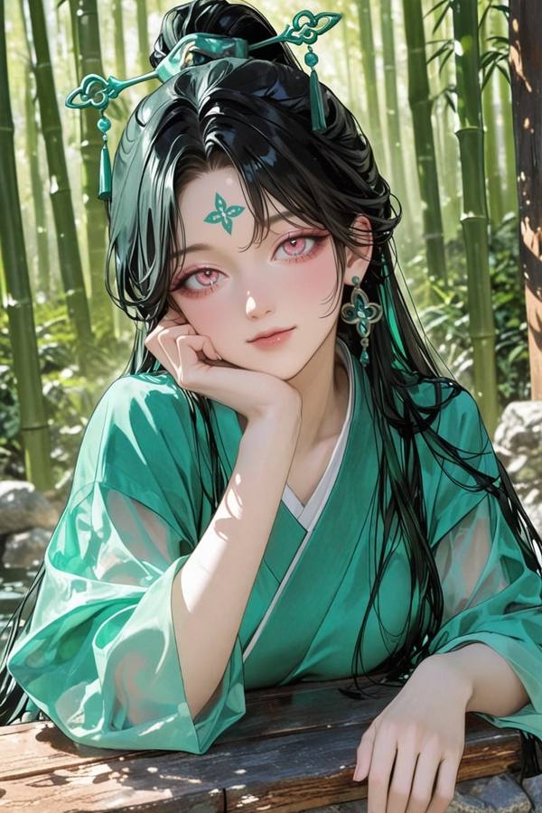 AI-generated image analyzed by PromptLens