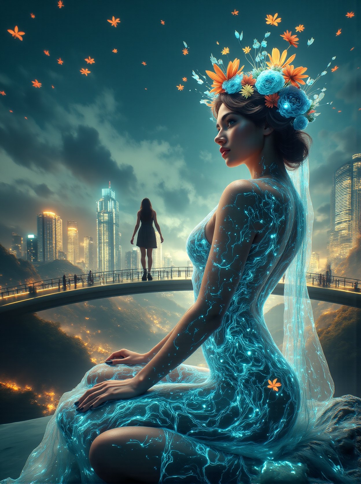 AI-generated image analyzed by PromptLens