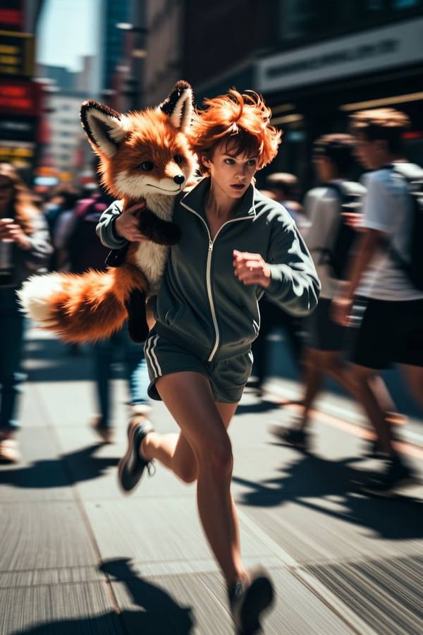 AI-generated image analyzed by PromptLens