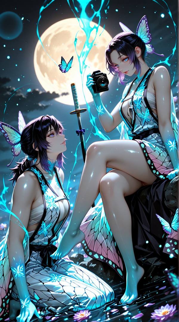 AI-generated image analyzed by PromptLens