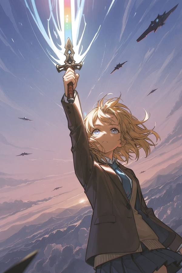 AI-generated image analyzed by PromptLens