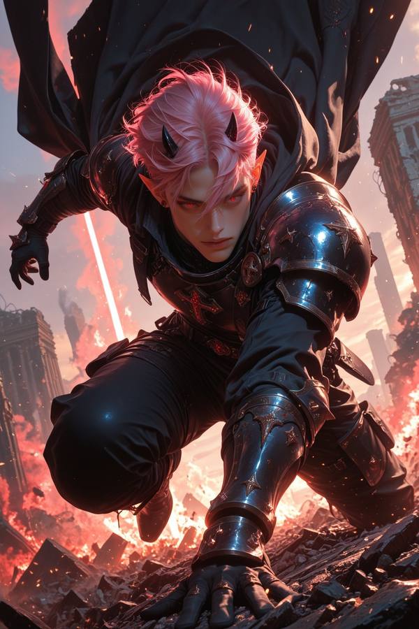 AI-generated image analyzed by PromptLens