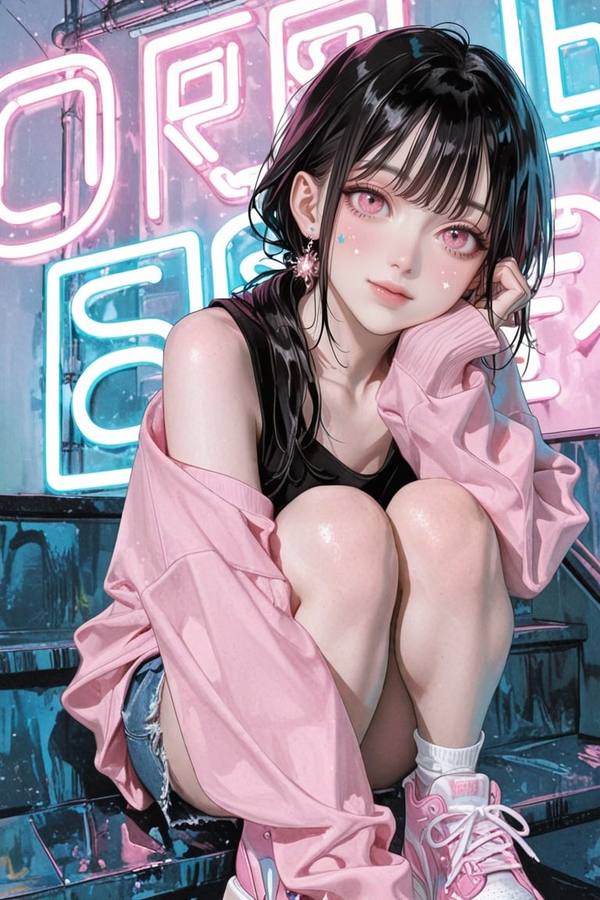 AI-generated image analyzed by PromptLens