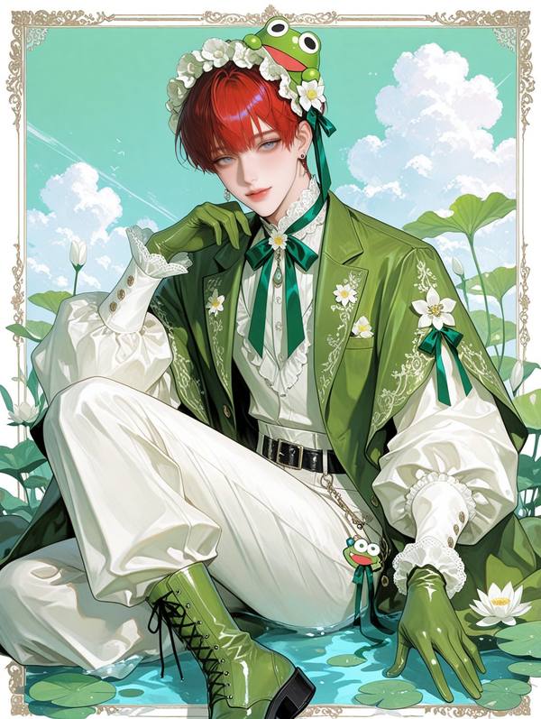 AI-generated image analyzed by PromptLens