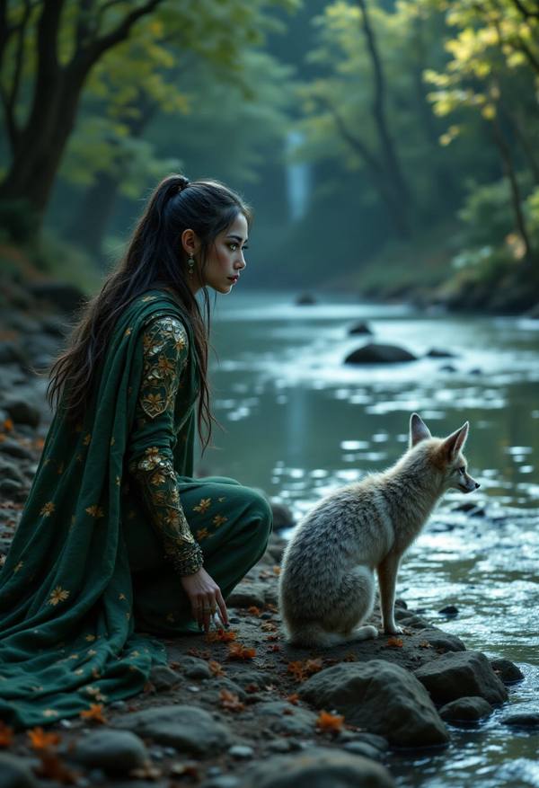 AI-generated image analyzed by PromptLens