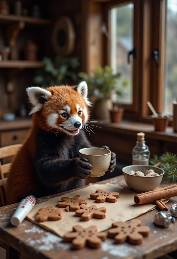 AI-generated image analyzed by PromptLens