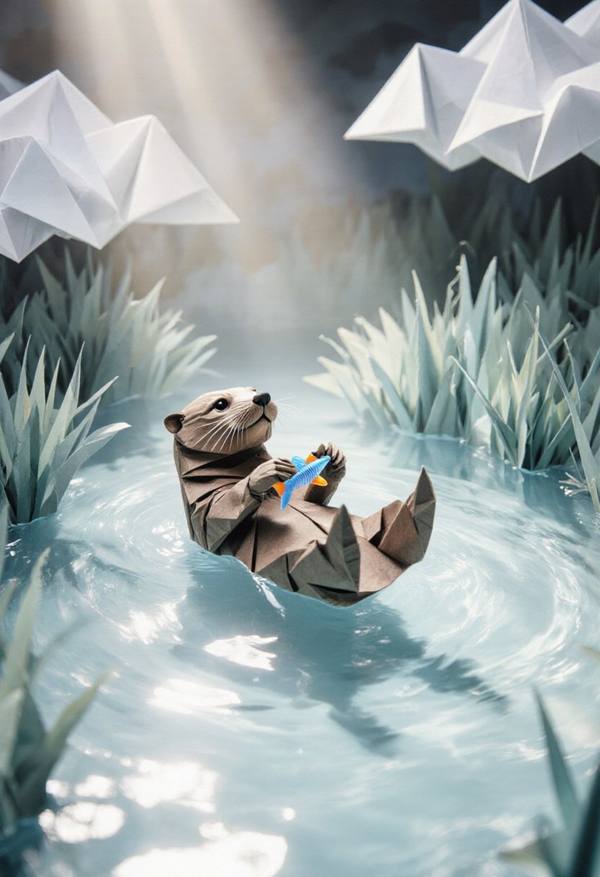 AI-generated image analyzed by PromptLens