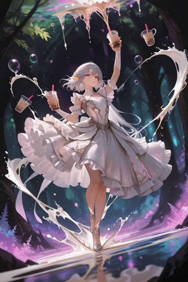 AI-generated image analyzed by PromptLens