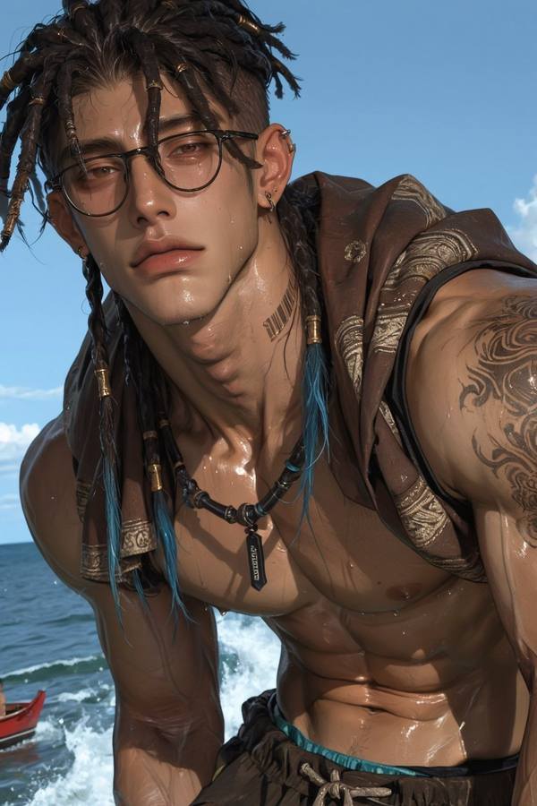 AI-generated image analyzed by PromptLens