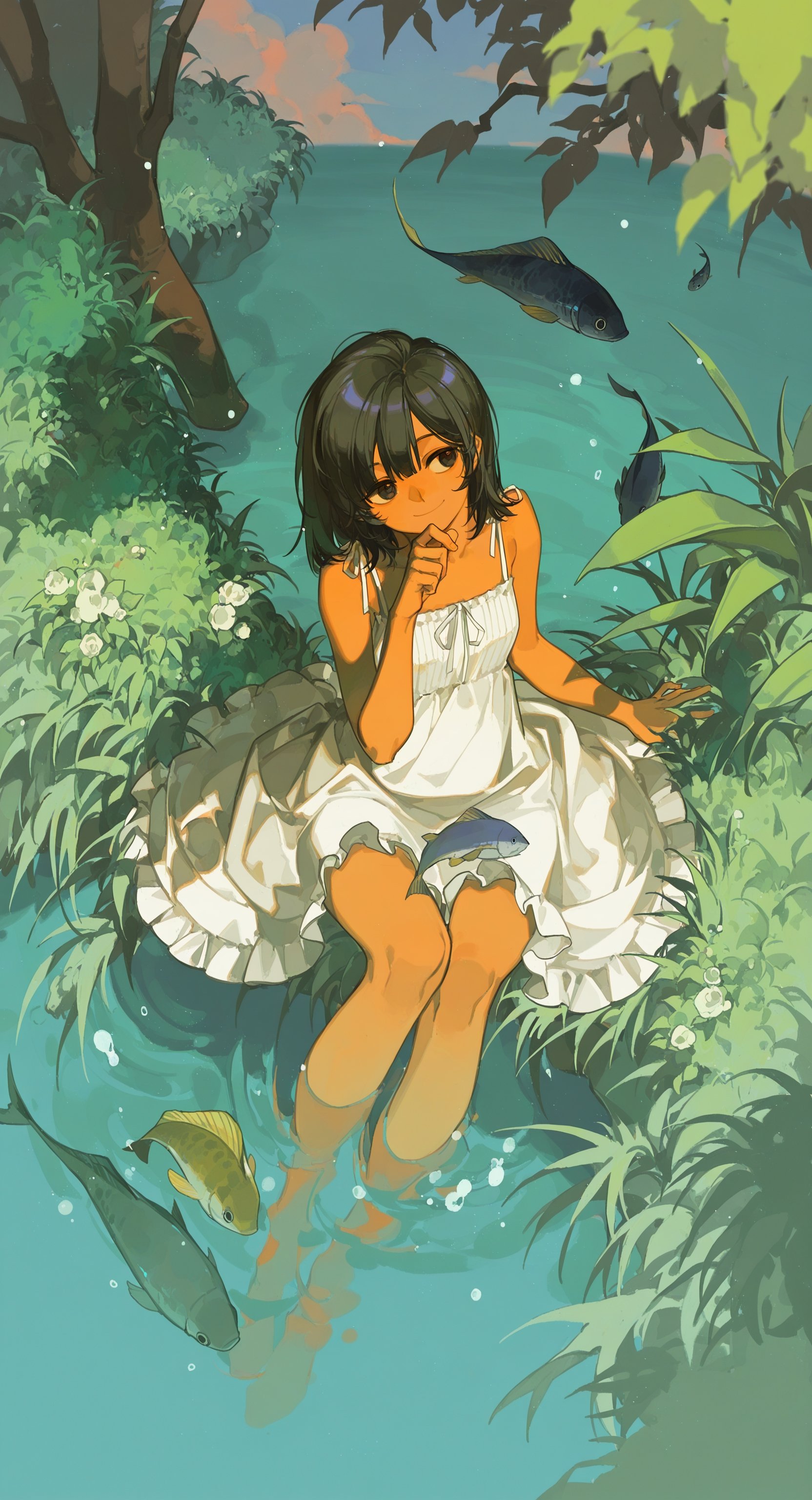 AI-generated image analyzed by PromptLens