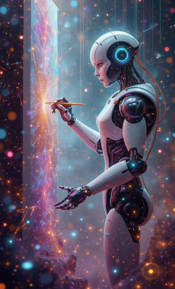 AI-generated image analyzed by PromptLens