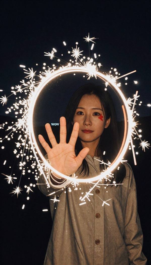 AI-generated image analyzed by PromptLens