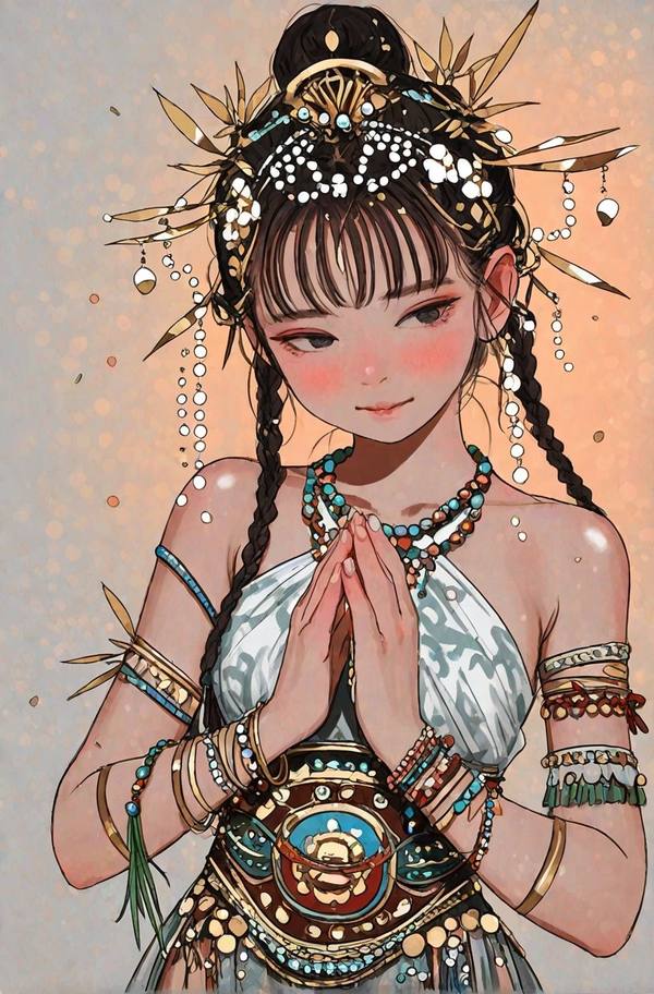 AI-generated image analyzed by PromptLens