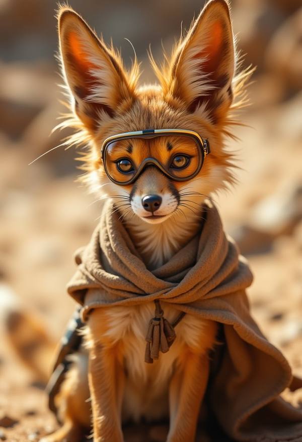 AI-generated image analyzed by PromptLens